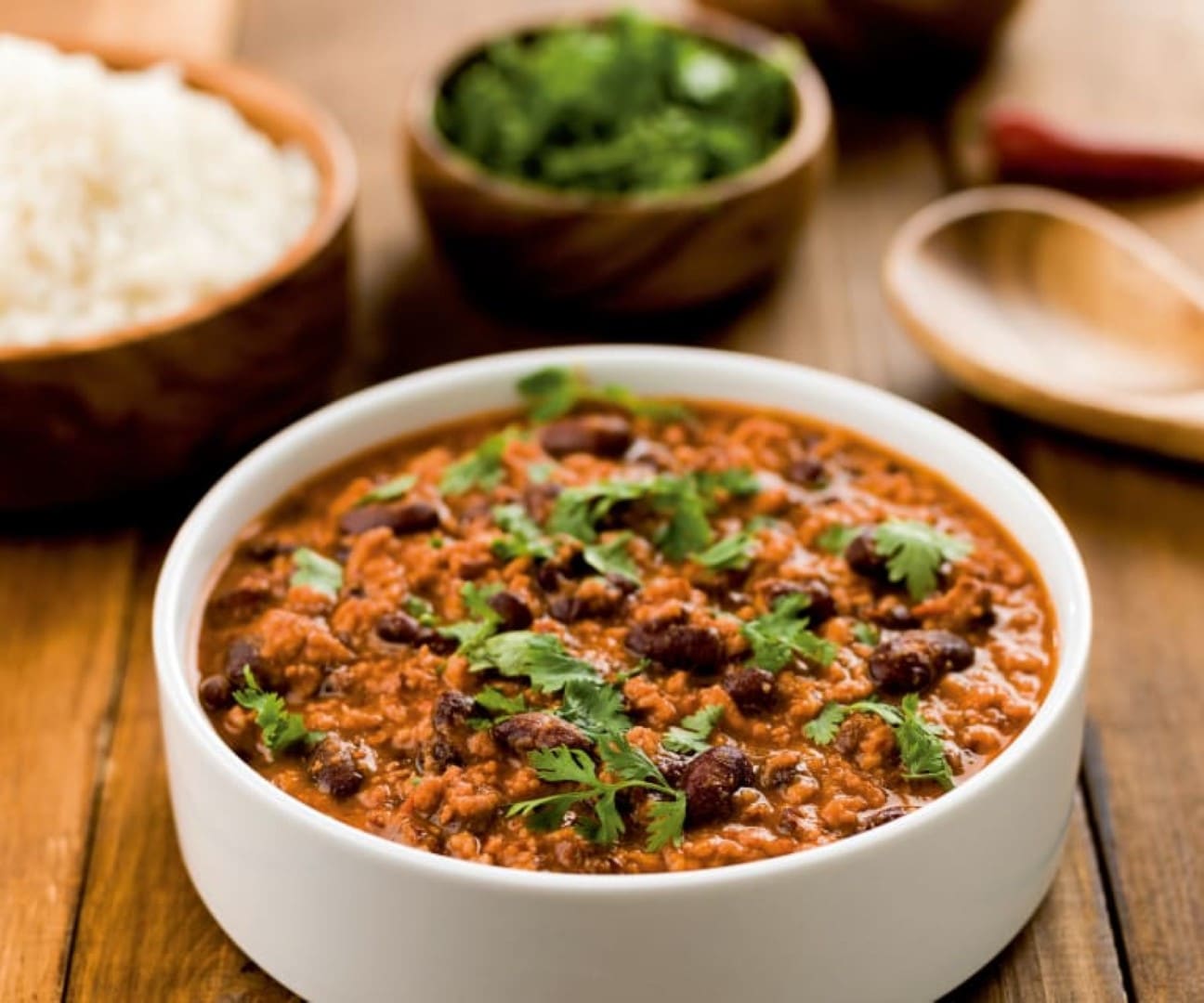 Vegetáriánus chilli con carne